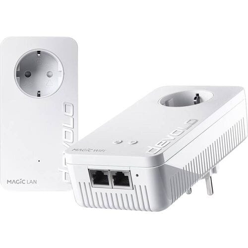 Devolo Magic 2 WiFi 6 next Powerline starterkit 07188 Powerline, WiFi 2400 MBit/s