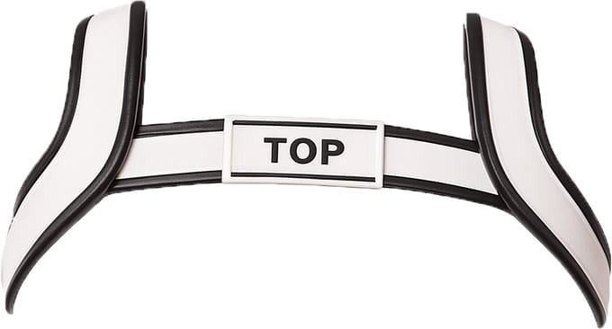 Barcode Berlin Harness TOP White-Black - MAAT S