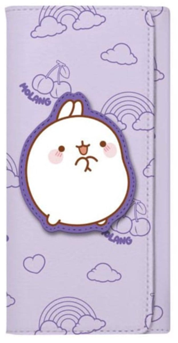 Sakami Merchandise Molang Coin Purse Rainbows Wallets