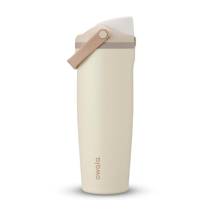Owala FreeSip Sway 0.85L Bottle - Beige- Dames, Beige 0.89L