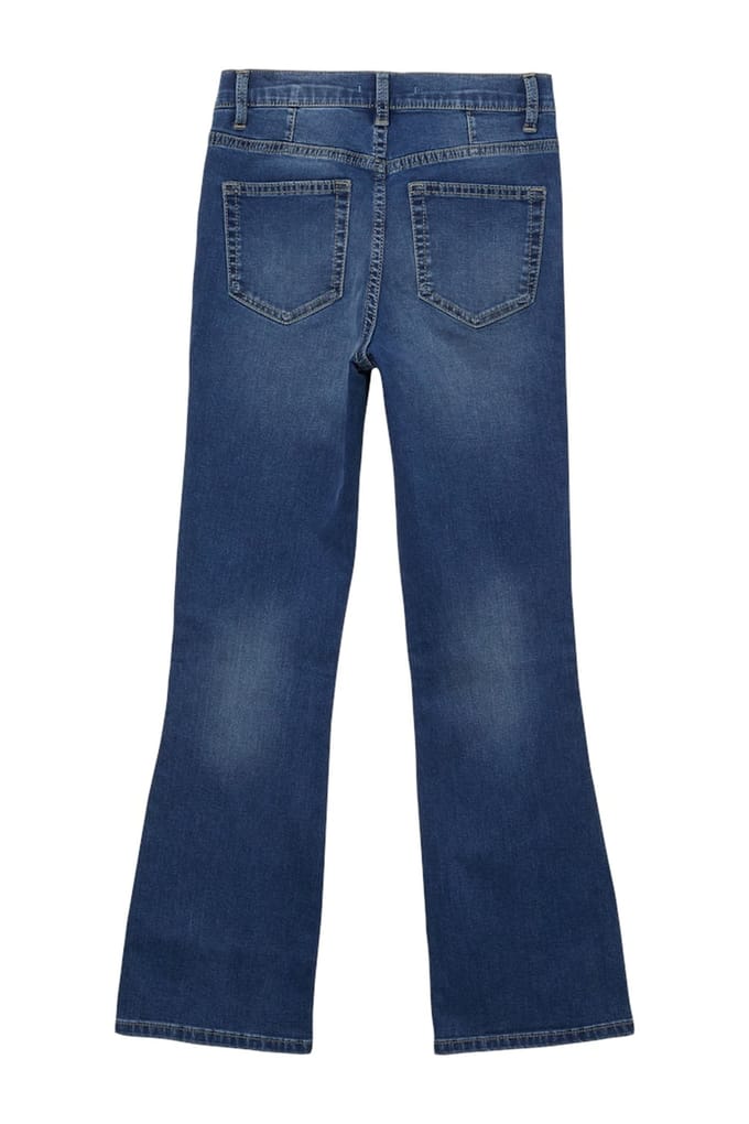 s.Oliver - female - Beverly jeans / normale pasvorm / hoog model / wijduitlopende pijpen / zacht & warm