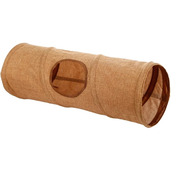 Kerbl Huisdier knaagtunnel van linnen Ø18x50cm klein dier