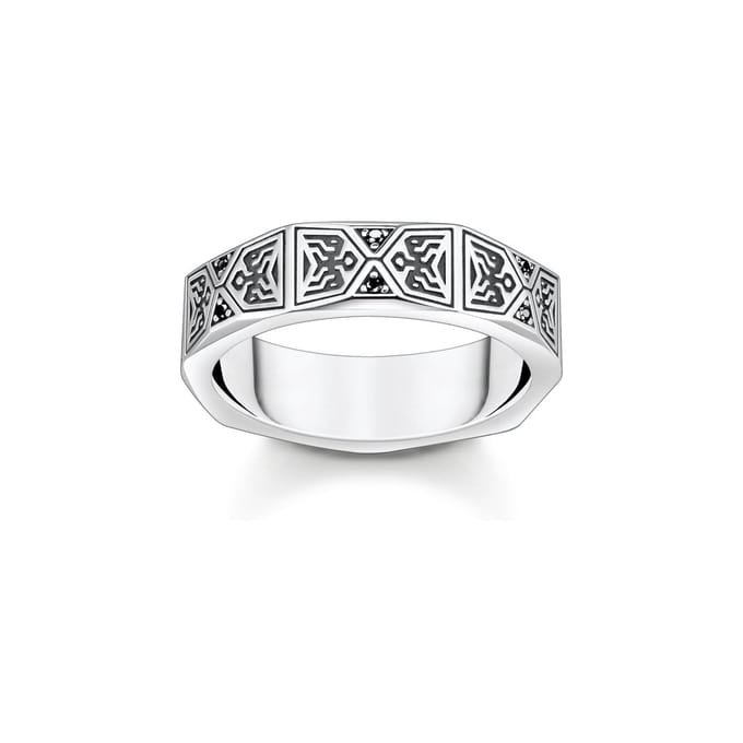 Thomas Sabo - TR2432-643-11-60 - Ring - Unisex - 925er Zilver - ringmaat 60