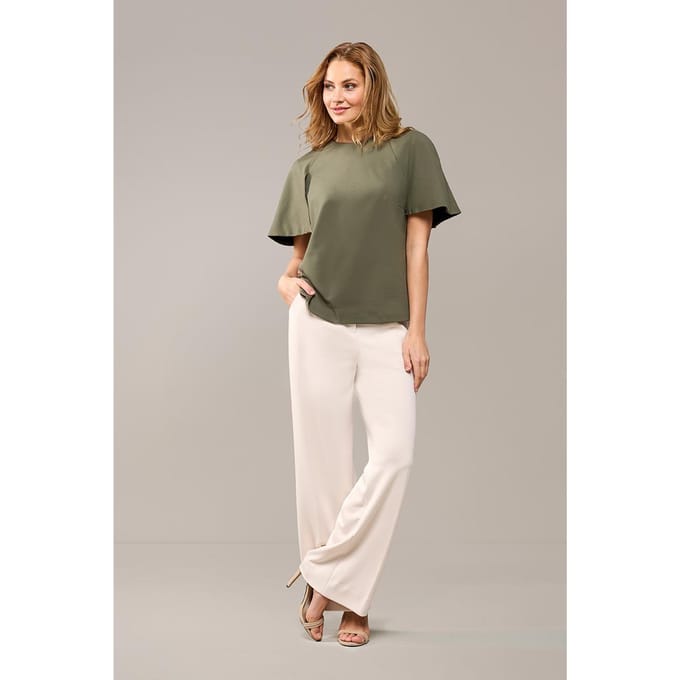 Katherina Top Olijfgroen