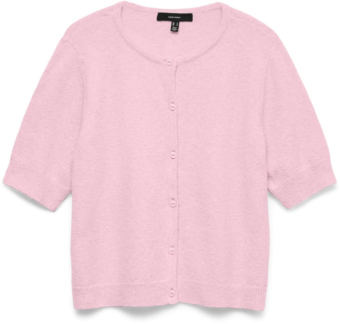 VERO MODA - VMDOFFY 2/4 O-NECK BUTTON CARDIGAN NOOS - Dames - Cardigans