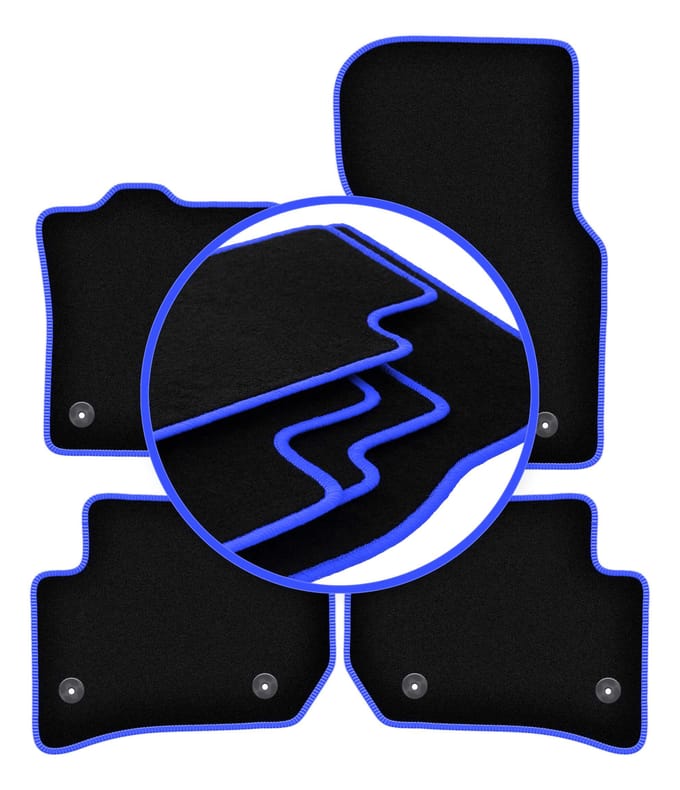 CARLUX-BLUE automatten voor: Jaguar F-Peace SUV (2016-)