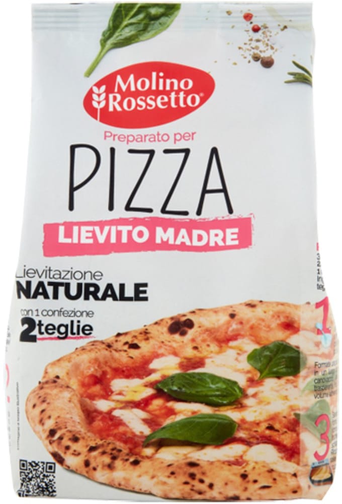 Pizzamix met Moedergist 750g | MOLINO ROSSETTO