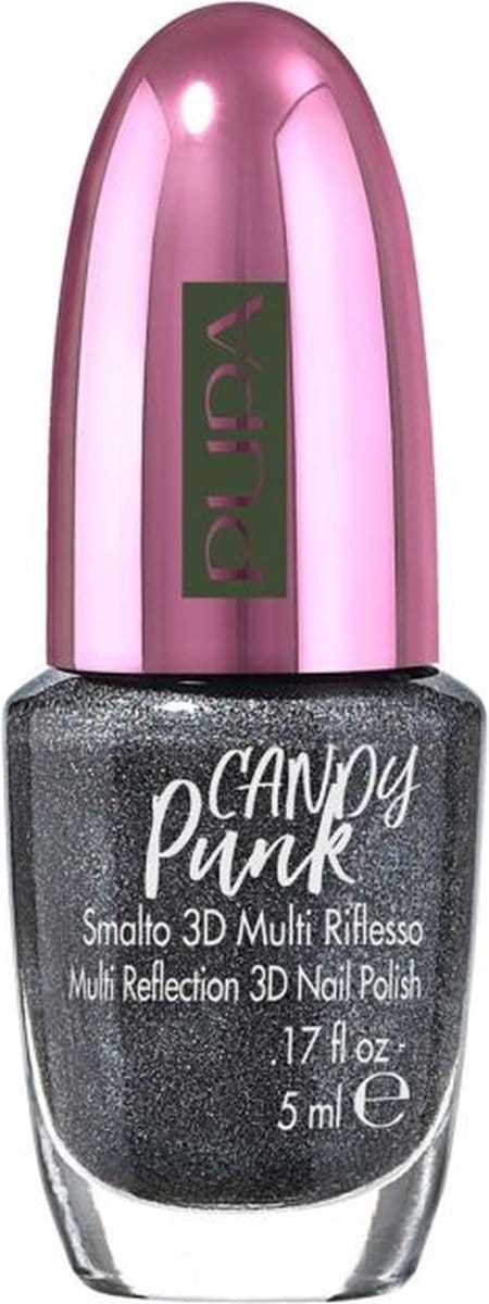PUPA CANDY PUNK 3D NAIL POLISH STARDUST PUNK