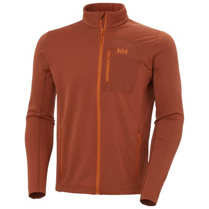 Helly Hansen Versalite Fleece Met Volledige Rits Bruin XL Man