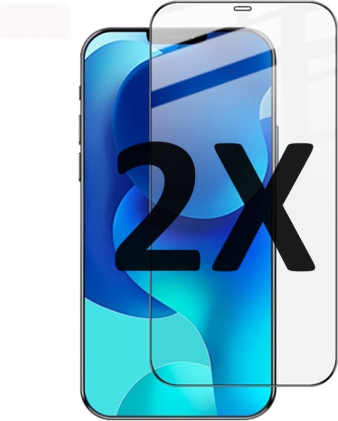 Screenprotector Geschikt voor Apple iPhone 12 mini full cover 5D/2X Temperend galss/Beschermglas/Beschermglas/gehard glas/Hoge kwaliteit