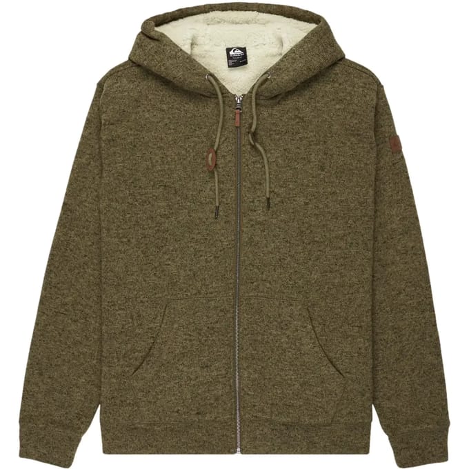 Hooded sweatshirt met rits Quiksilver Keller Sherpa
