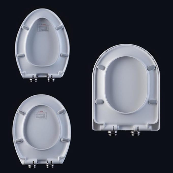 Toiletbril - WC-bril - Badkamer Upgrade - Softclose Mechanisme - Universele Pasvorm - Wit