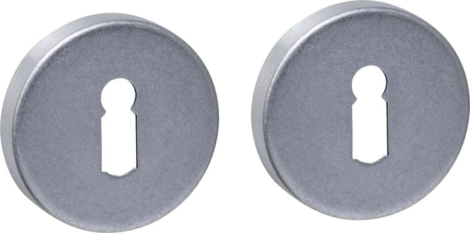 Intersteel Sleutelrozetten verdekt ø53x9mm rvs getrommeld
