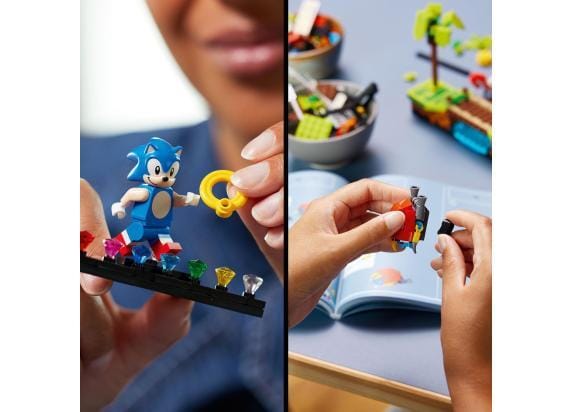 LEGO LEGO Ideas Sonic the Hedgehog – Green Hill Zone Bouwpakket voor Volwassenen 21331
