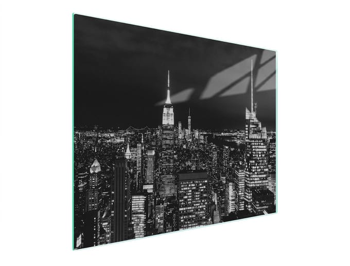 TMK ArtDeko - Snijplank - Glas - 52x30 cm - Stadsdesign
