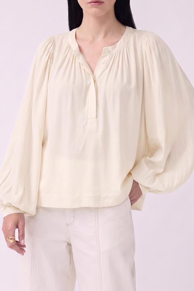 Alchemist Top Helen Ecru Taglia: 44 | Maglie a manica lunga Outlet | Donna | Marrone