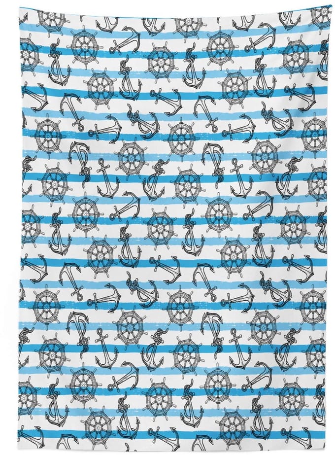 ABAKUHAUS Bar-Tafelkleed – 140x200 cm – Satijnmix, wasbaar, multicolor