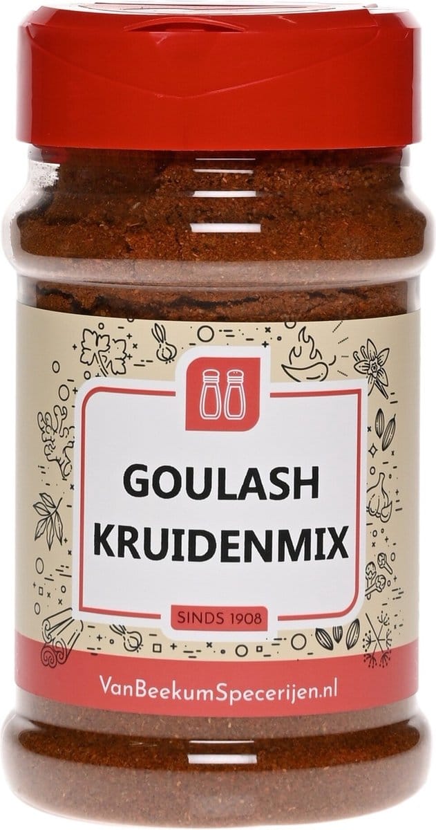 Van Beekum Specerijen - Goulash Kruidenmix - Strooibus 200 Gram