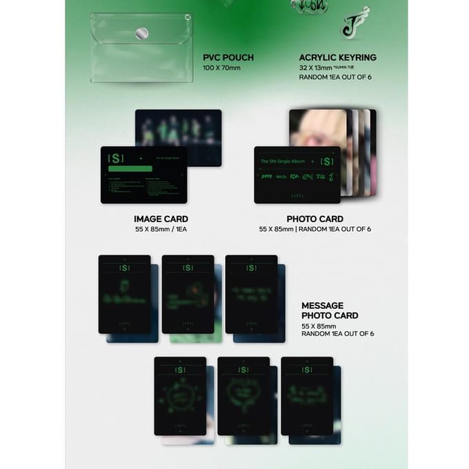 STAYC - 5e Single [S] (PLVE Ver.) 1pcs black