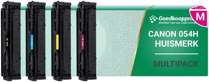 Huismerk Canon 054H toner cartridge Multipack