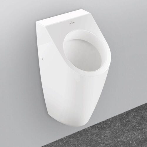 Villeroy & Boch Architectura suction urinal, with target object, inlet concealed 55860501