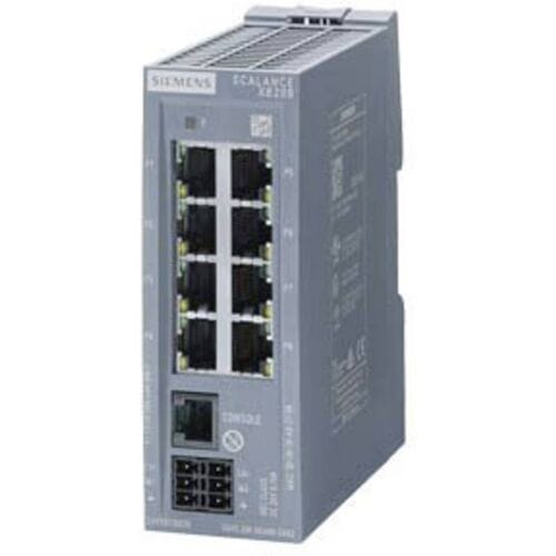 Siemens 6GK52080BA002AB2 6GK5208-0BA00-2AB2 Netwerk switch 10 / 100 MBit/s