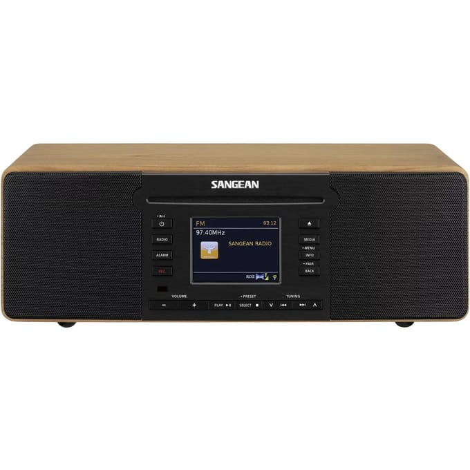 Internet radio dab+, fm cd, usb, sd, aux, bluetooth, internet radio recording mod Sangean DDR-66