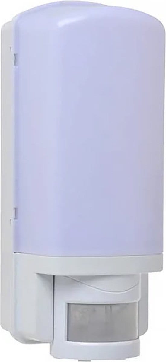 Big Bright Moto White Wandarmatuur + Bewegingssensor E27