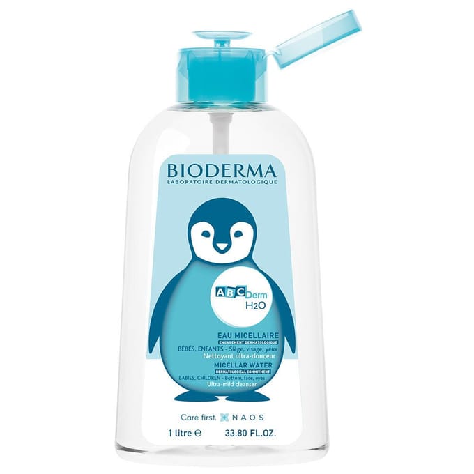 Bioderma ABCDerm H2O Micellaire Oplossing met Doseerpomp 1 Vloeibare zeep