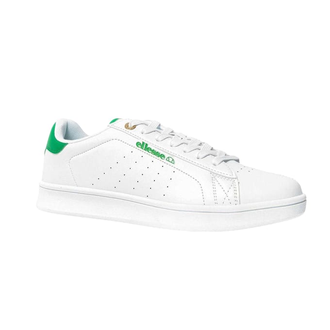 Ellesse Heren Logo Cupsole Sneakers (Wit/Groen)