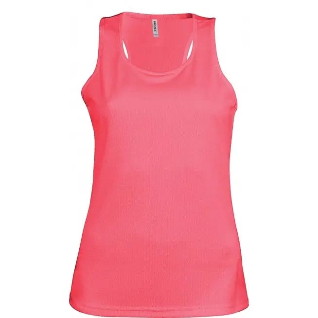 Damessporttop overhemd 'Proact' Fluorescent Pink - L