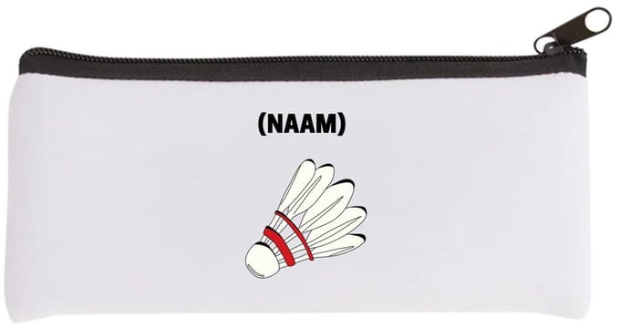 Akyol - badminton met eigen naam Etui - Badminton - badmintonner - sport - 20 bij 9 cm