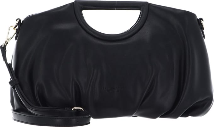 SEIDENFELT MANUFAKTUR Handtas Schoudertas Breen Big Clutch Black / Gold Zwart
