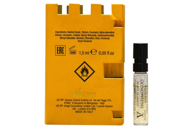 V Canto, Sigismondo, Extrait De Parfum, Unisex, 1.5 ml *Flesje