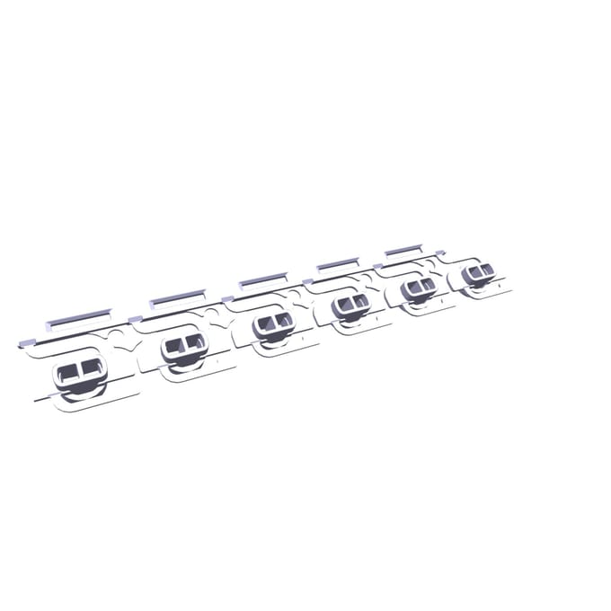 AEG drukknoppenset, inox 1174598100
