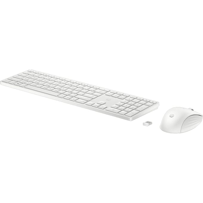 HP 650 - Draadloos Toetsenbord en Muis Combinatie - Qwerty - Wit