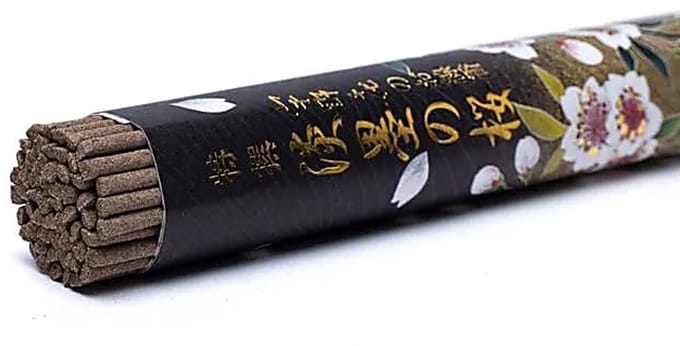 Nippon kodo - japanse wierook - tokusen usuzumi no Sakura - wierookstokjes zonder bamboe - 1 rol