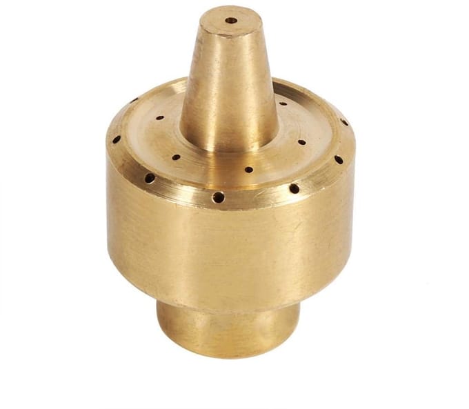 Onf3 - Brass Cluster Fountain Sprinkler - Waterornament