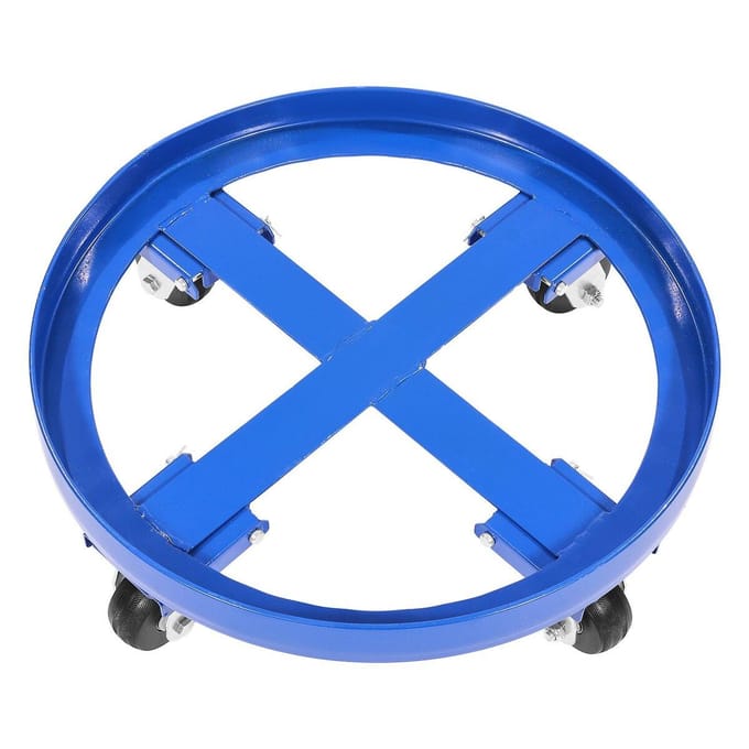 55 Gallon Trommel Dolly 2000 lbs Vat Dolly Kar Trommel Caddy 4 Zwenkwielen