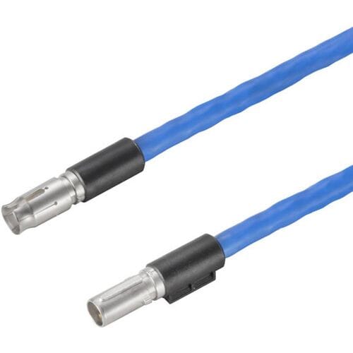 Weidmüller 2453540100 Sensor/actuator dataconnector, geassembleerd Aantal polen (sensoren): 8 Stekker, recht, Bus, recht 1.00 m 1 stuk(s)