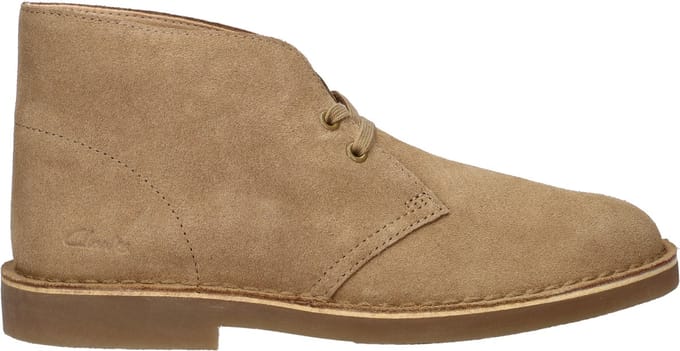 CLARKS Desert Bt Evo. Dames Veterschoenen - Dark Sand Suede