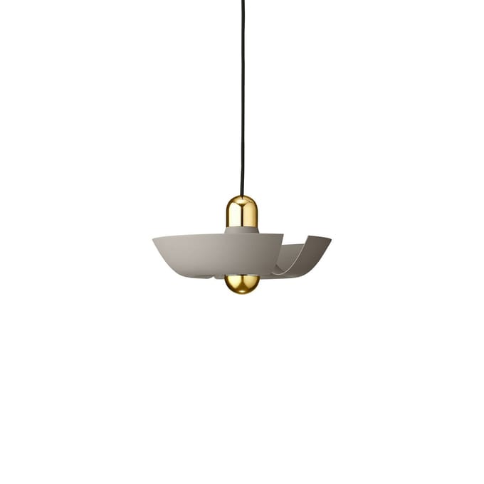 AYTM hanglamp Cycnus, taupe, Ø 30 cm, aluminium, E27