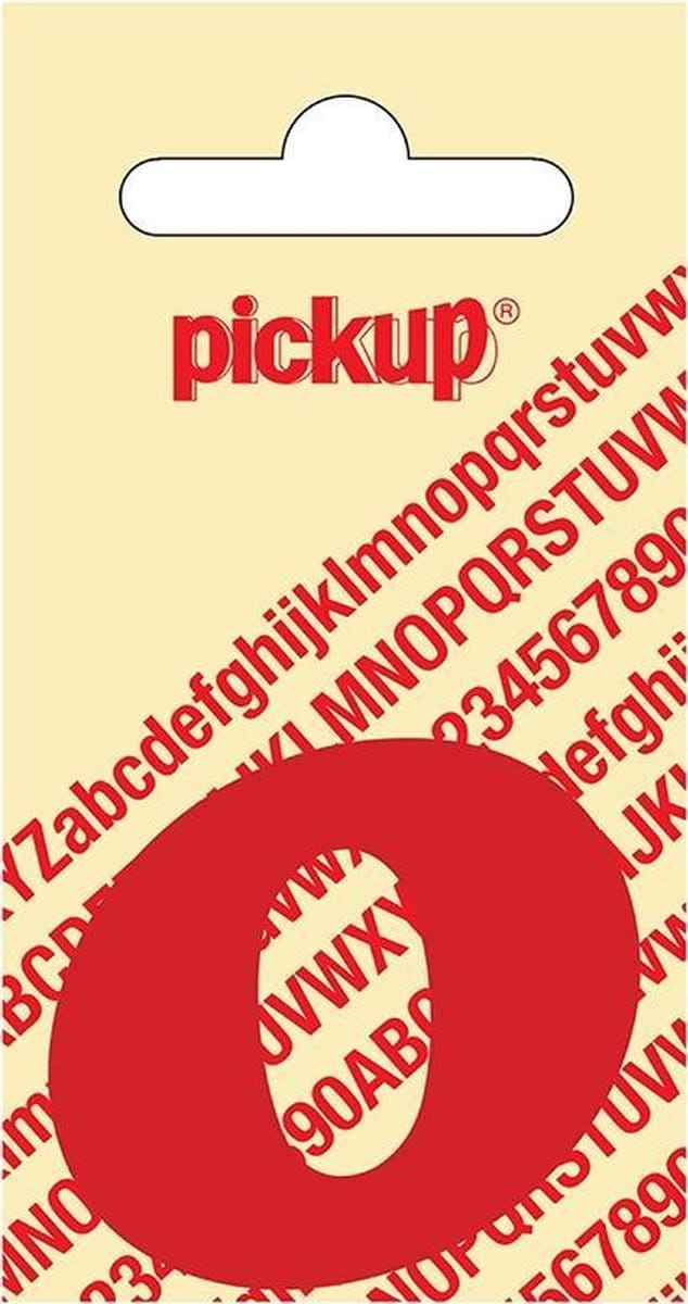 Pickup plakletter CooperBlack 40 mm - rood O