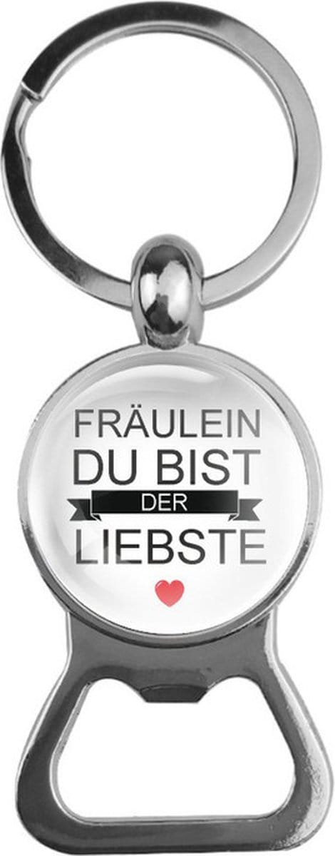 Bieropener Glas - Fraulein Du Bist Der Liebste