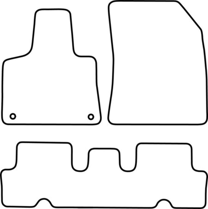 Mattenset Citroën C4 Picasso - 5 pers. uitvoering