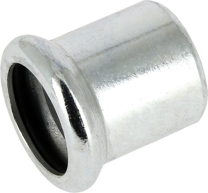 Bonfix PRESS Staalverzinkt eindkoppeling 42mm