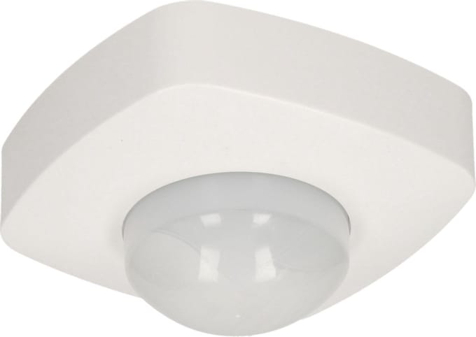 Bewegingssensor voor lamp binnen - Bewegingsmelder plafond - Doorgangsmelder 2000 Lux - Bewegingsdetector Motion sensor 360° - Wit