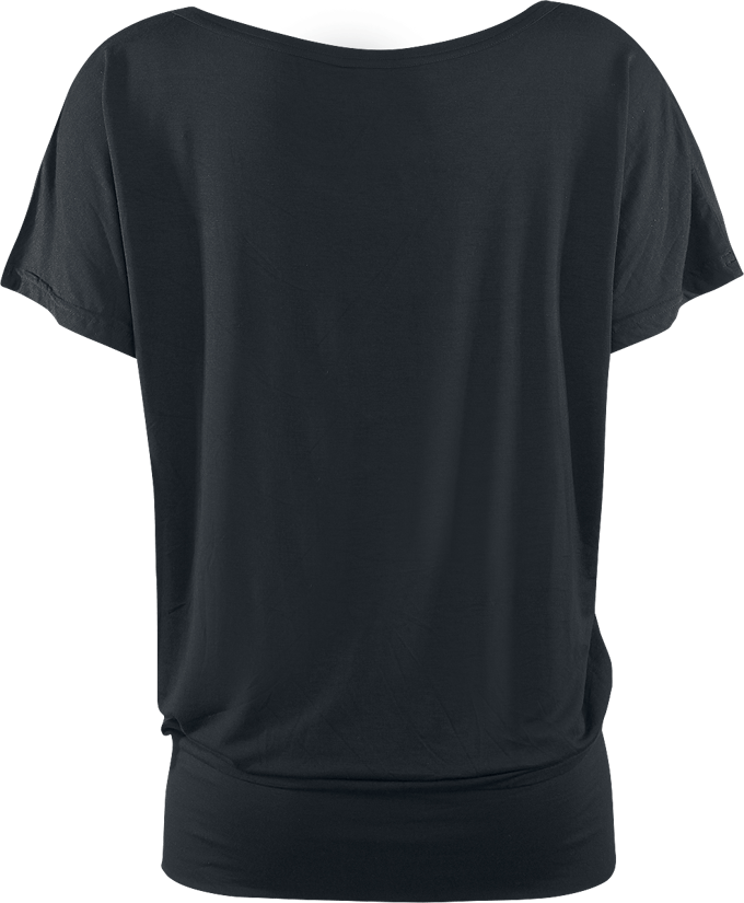 AC/DC T-shirt - Back in Black - L tot 5XL - voor Vrouwen - zwart