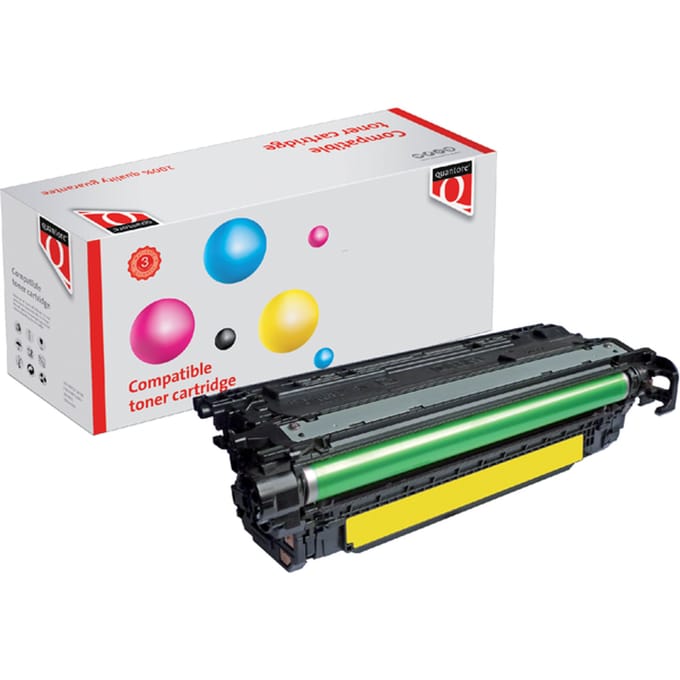 Tonercartridge Quantore alternatief tbv HP CE262A 648A geel