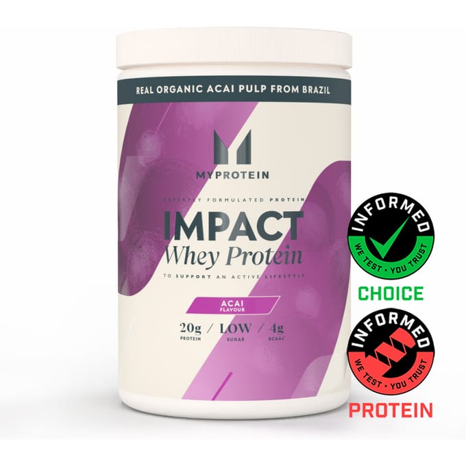 Impact Whey Protein - 600G - 20servings - Acai